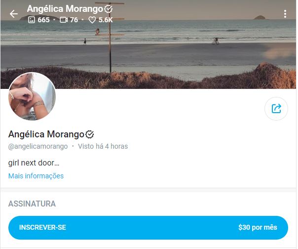 OnlyFans Angélica Morango